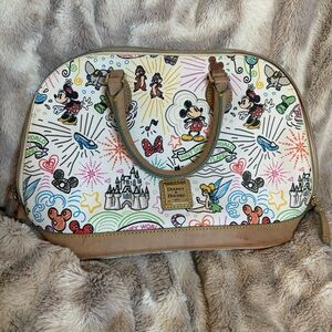 Disney Parks Exclusive- Dooney & Bourke Disney Sketch Oswald Satchel